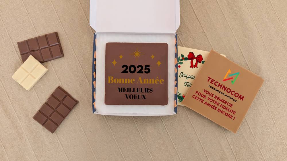 chocolat personnalisé entreprise