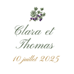 cadeau invité personnalisé theme provence