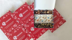 cadeau d'affaire personnalisé et comestible