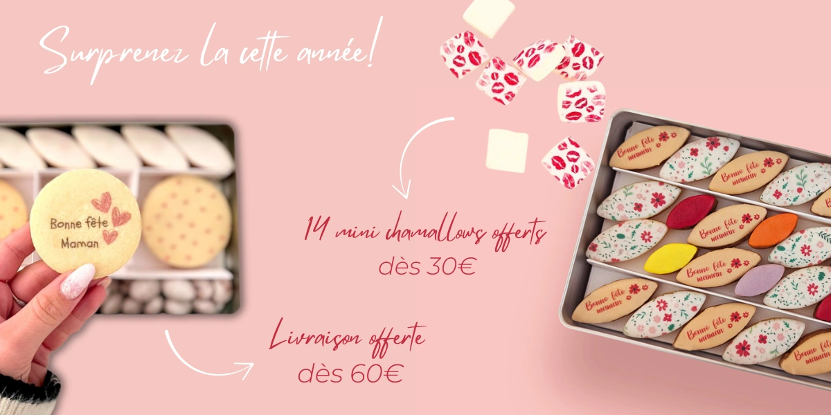 Cadeau maman personnalisé et gourmand