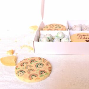 Biscuit personnalisé Super ATSEM pour cadeau de fin d'année scolaire