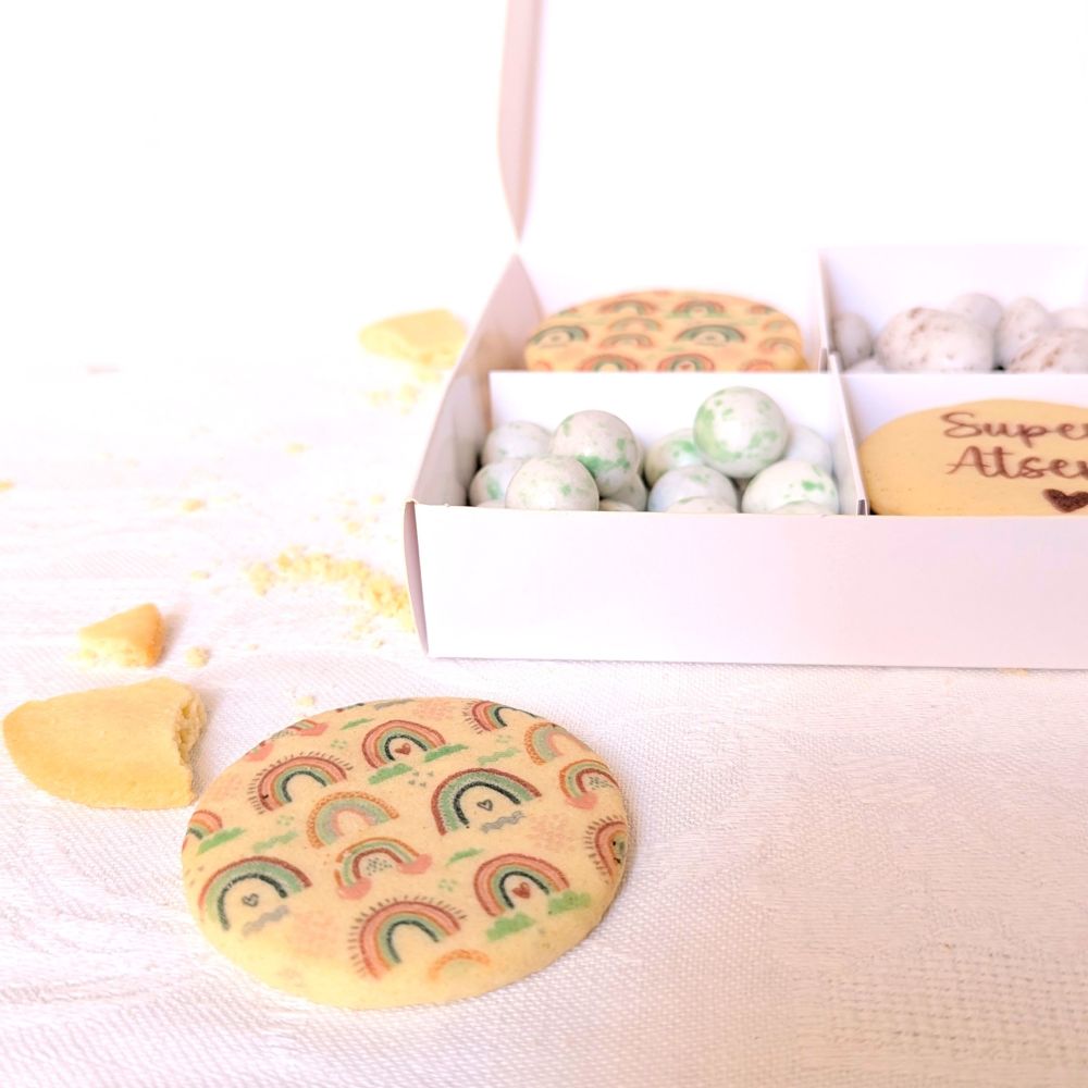 Biscuit personnalisé Super ATSEM pour cadeau de fin d'année scolaire