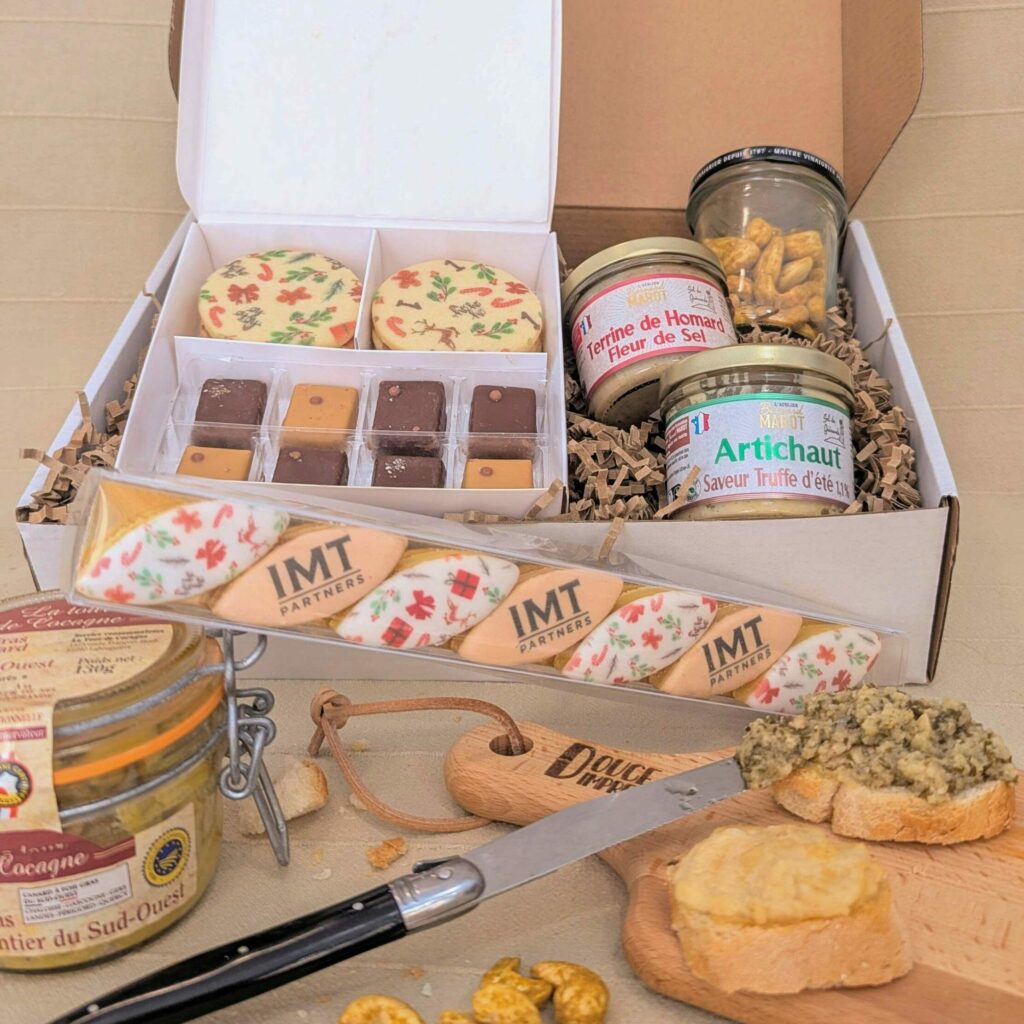 colis gourmand pour employé à noel