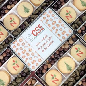 Coffret biscuit noel CSE pro