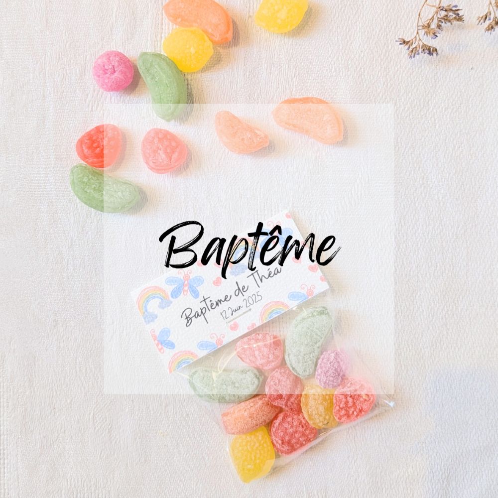 Cadeau d’invité baptême