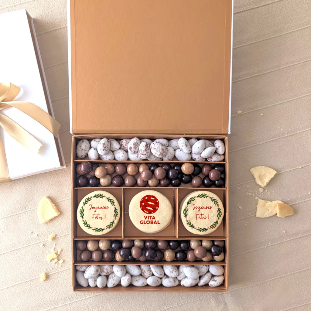 Coffret gourmand personnalisé