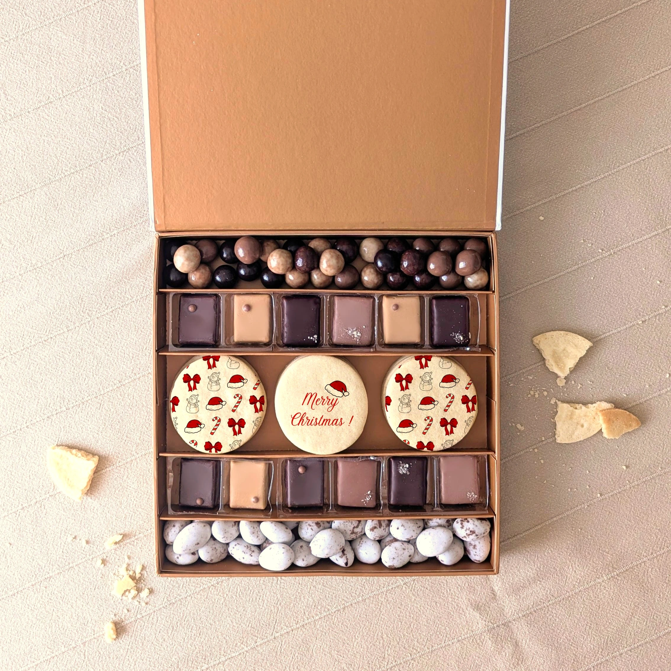 coffret gourmand noel et chocolats